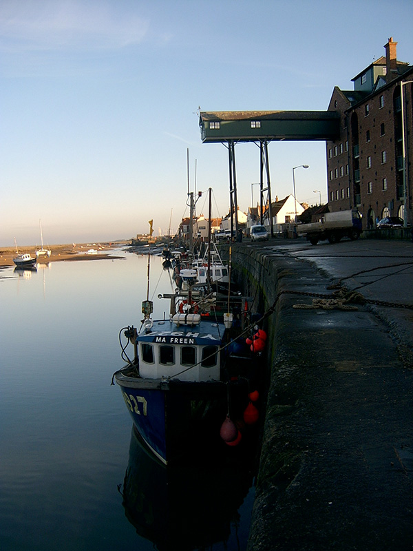 Wells Quay at sunset