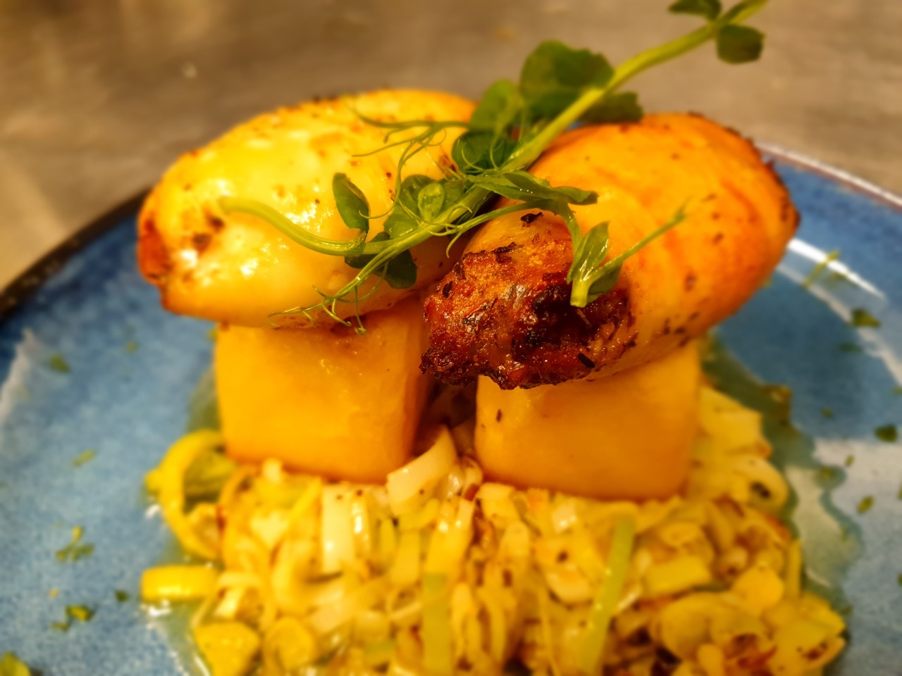 CHORIZO STUFFED SQUID