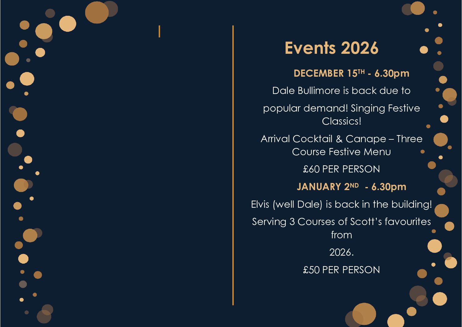 Wells Crab House events 2025